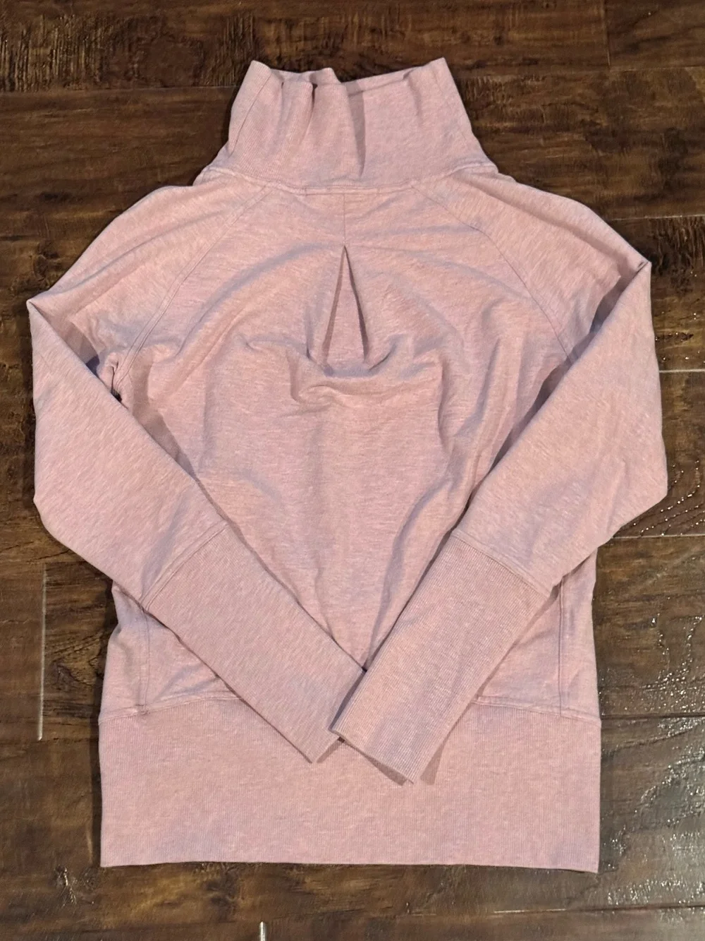 Lululemon High Lines Pullover Heathered Vintage Mauve Size 6